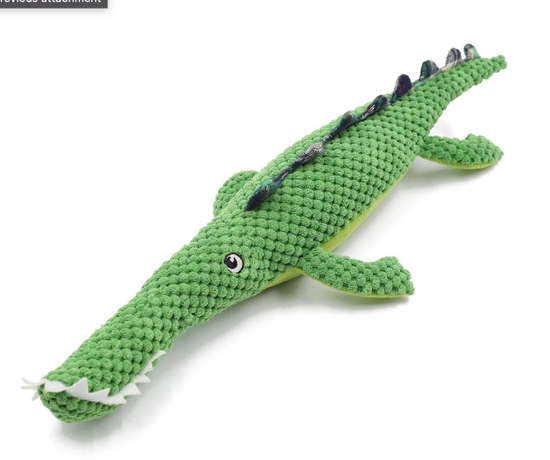 Toys N Treats Box - Nile Crocodile XL Plush Toy for Dogs Image