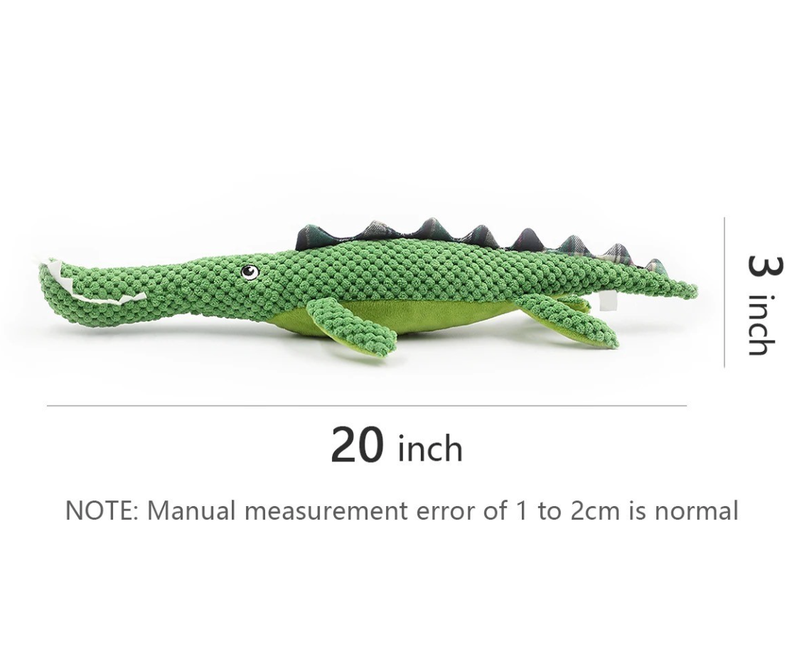 Toys N Treats Box - Nile Crocodile XL Plush Toy for Dogs Image
