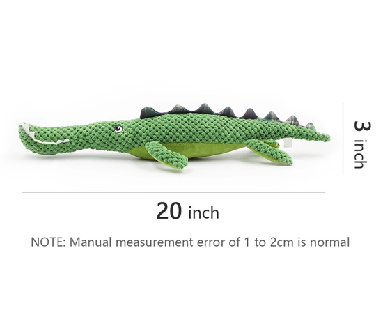 Toys N Treats Box - Nile Crocodile XL Plush Toy for Dogs Image