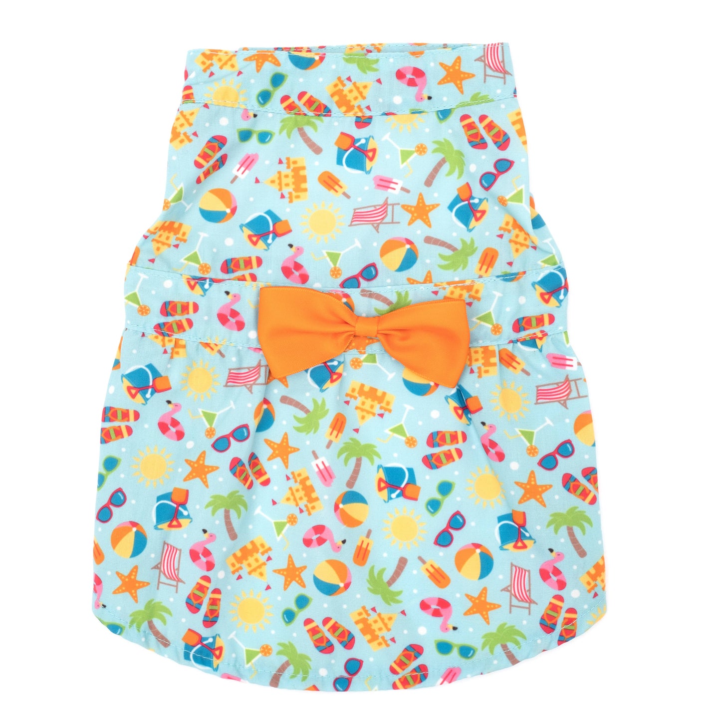 The Worthy Dog - Life's a Beach Dress Mint Green Image
