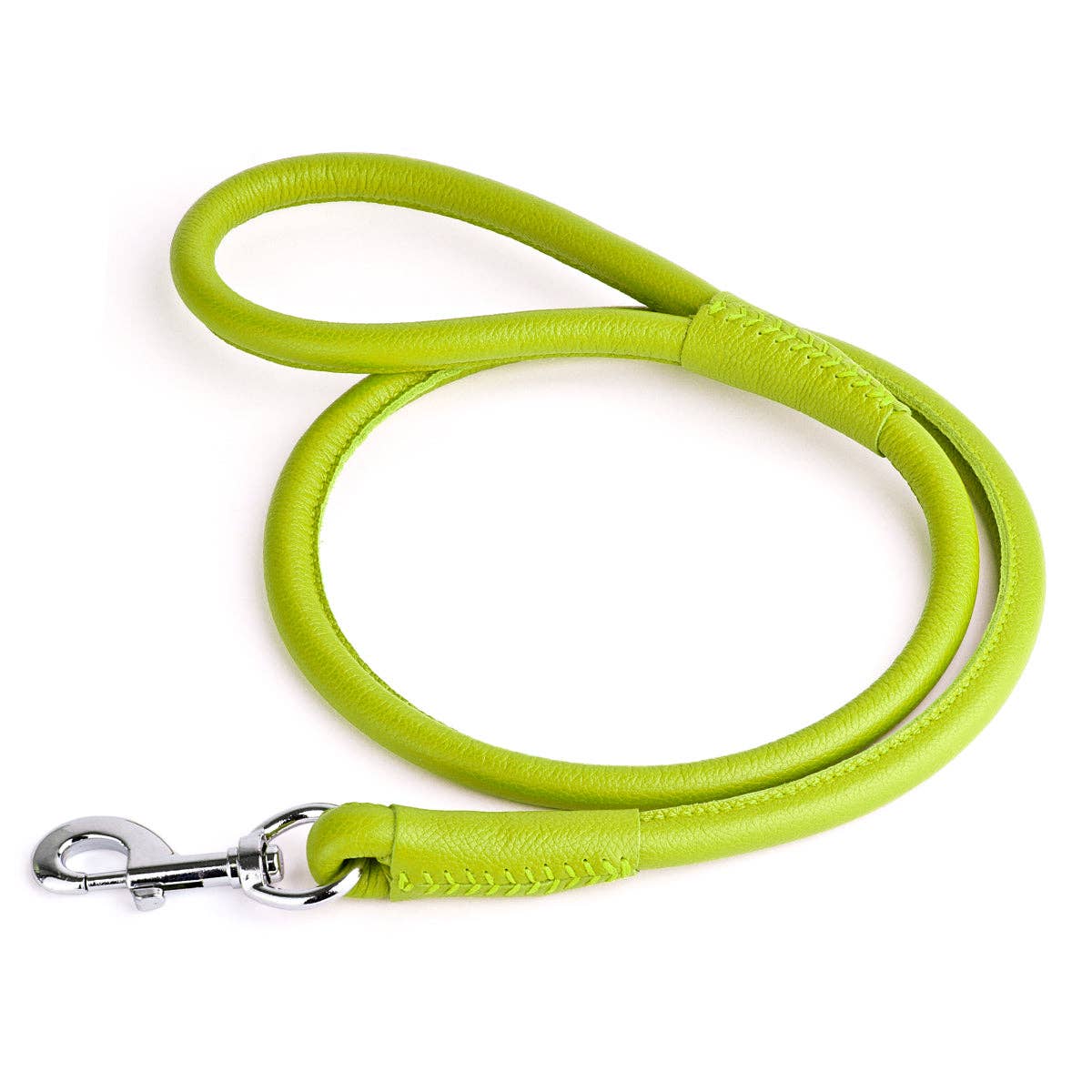 Dogline - Soft Leather Round Lead Image