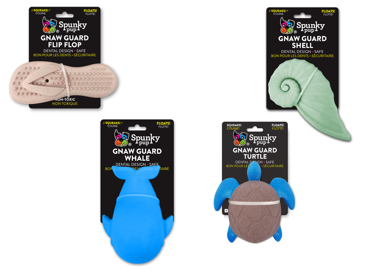 Spunky Pup - Gnaw Guard Foam Squeakers Image