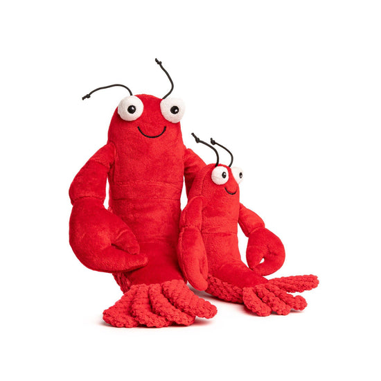 Load image into Gallery viewer, fabdog - Floppy Lobster Plush Dog Toy: Small  Image

