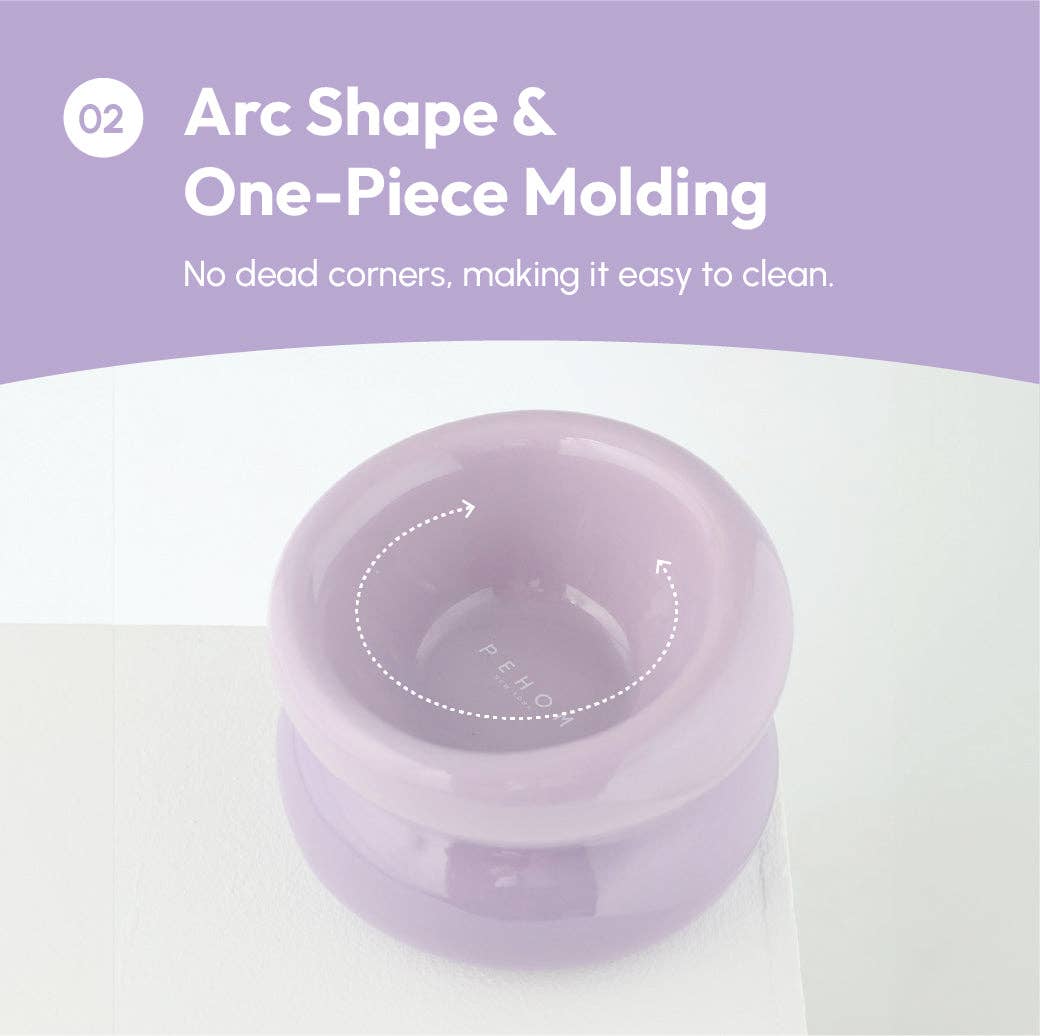 PEHOM - Soufflé Pet Bowl - Purple Image