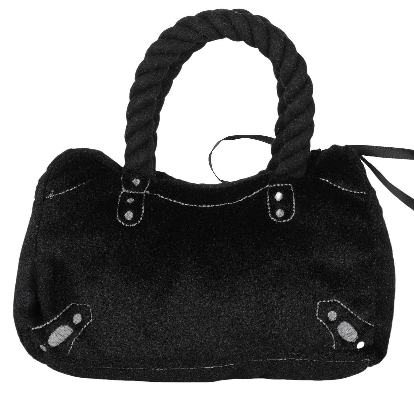 Chomp Haus - Pawlenciaga Bag – Plush Squeaky Designer Dog Toy Image