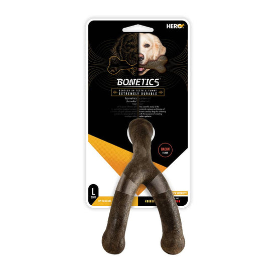 Caitec Inc - Hero Bonetics™ Wishbone Dog Chew Toy Large Image