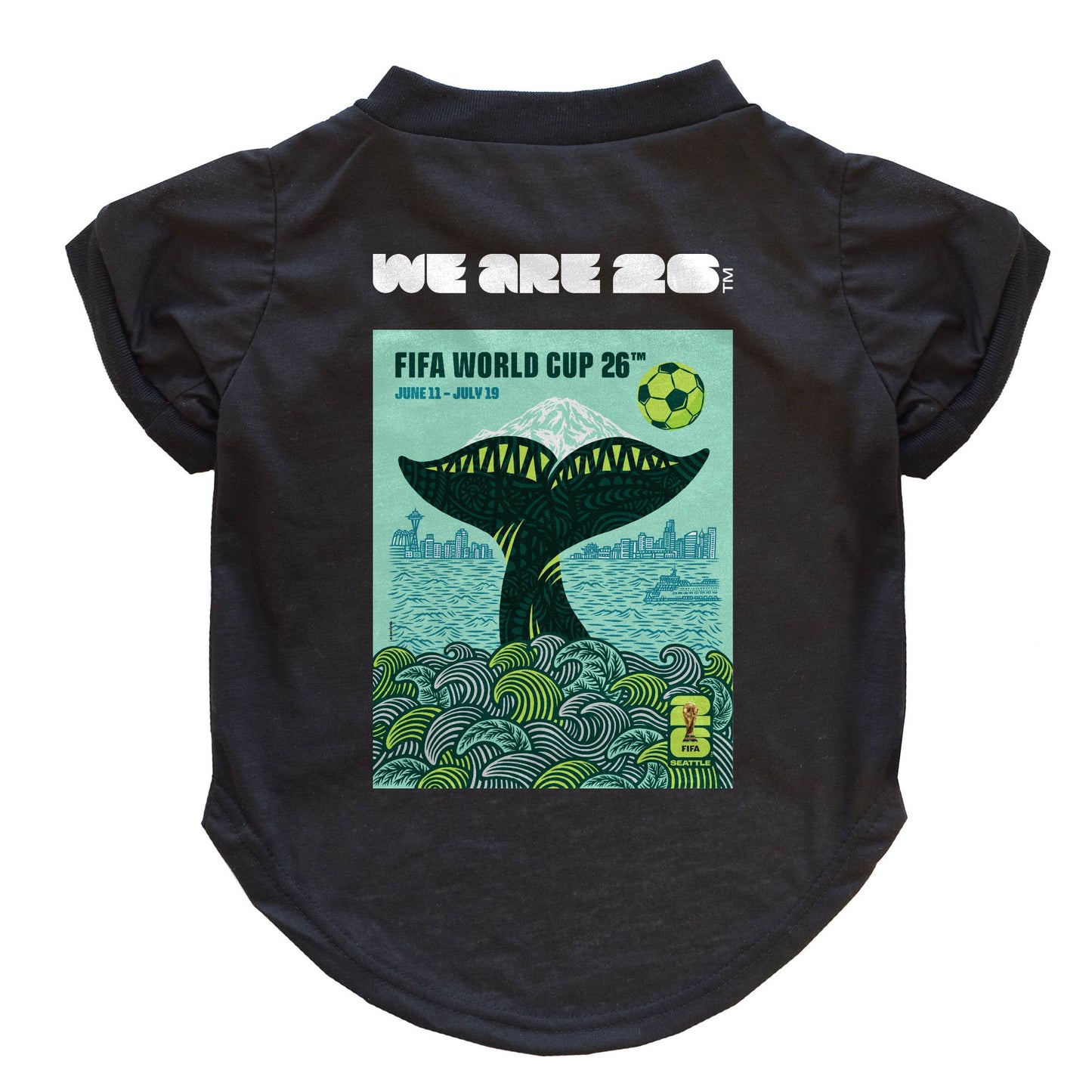 Little Earth Productions - 2026 FIFA World Cup Host City Pet T-Shirt Image