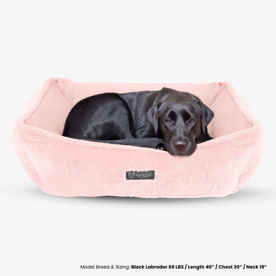 nandog pet gear bed Cloud Collection Dog & Cat Bed, Blush Pink Color:Black/Maroon Merry Christmas! Here are ship_fee_exp_150 restorative rest