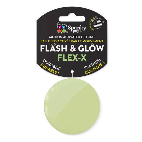 Spunky Pup - Flash & Glow, Flex-X, LED Flashing Ball Image
