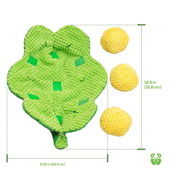 PAWTY Dog Toys - Pea Pod Interactive Snuffle Dog Toy Image