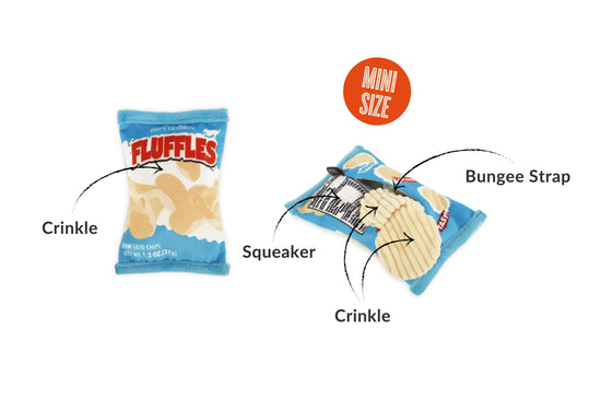 P.L.A.Y. Pet Lifestyle and You - Snack Attack - MINI Fluffles Chips Image
