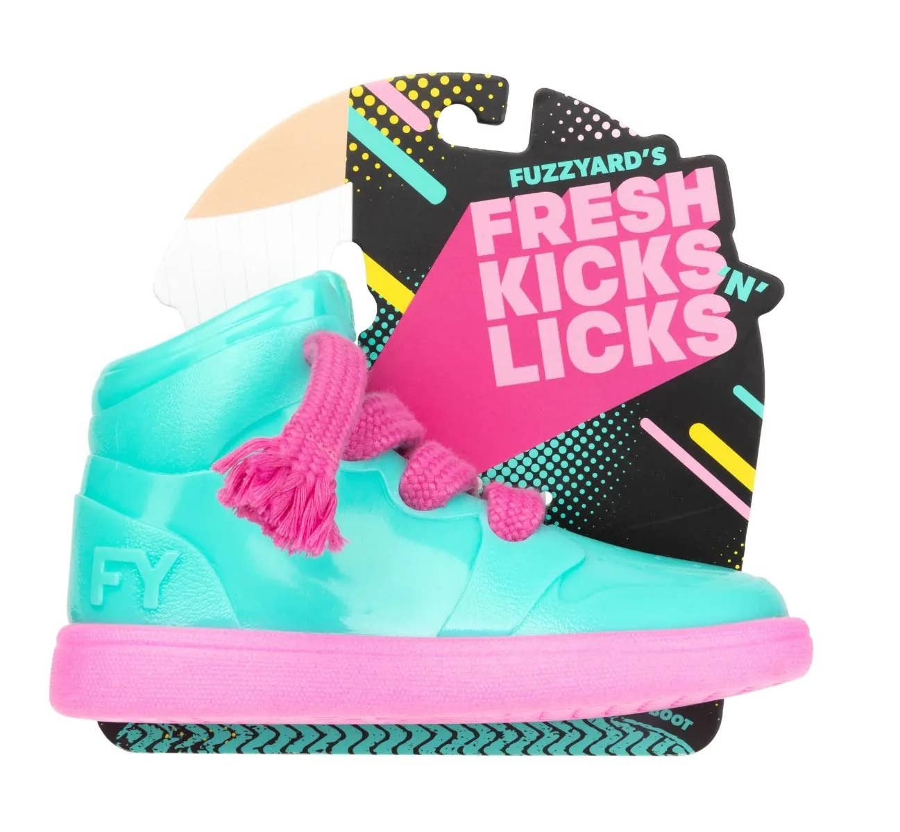 FuzzYard Fresh Kicks N' Licks Dog Chew Toy Image