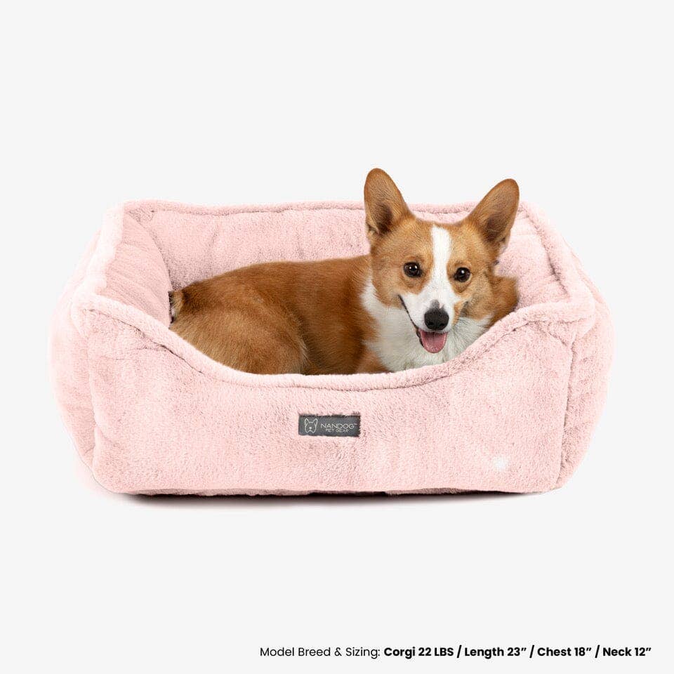 Nandog Pet Gear - The Super Cloud Bed in Blush Pink Image