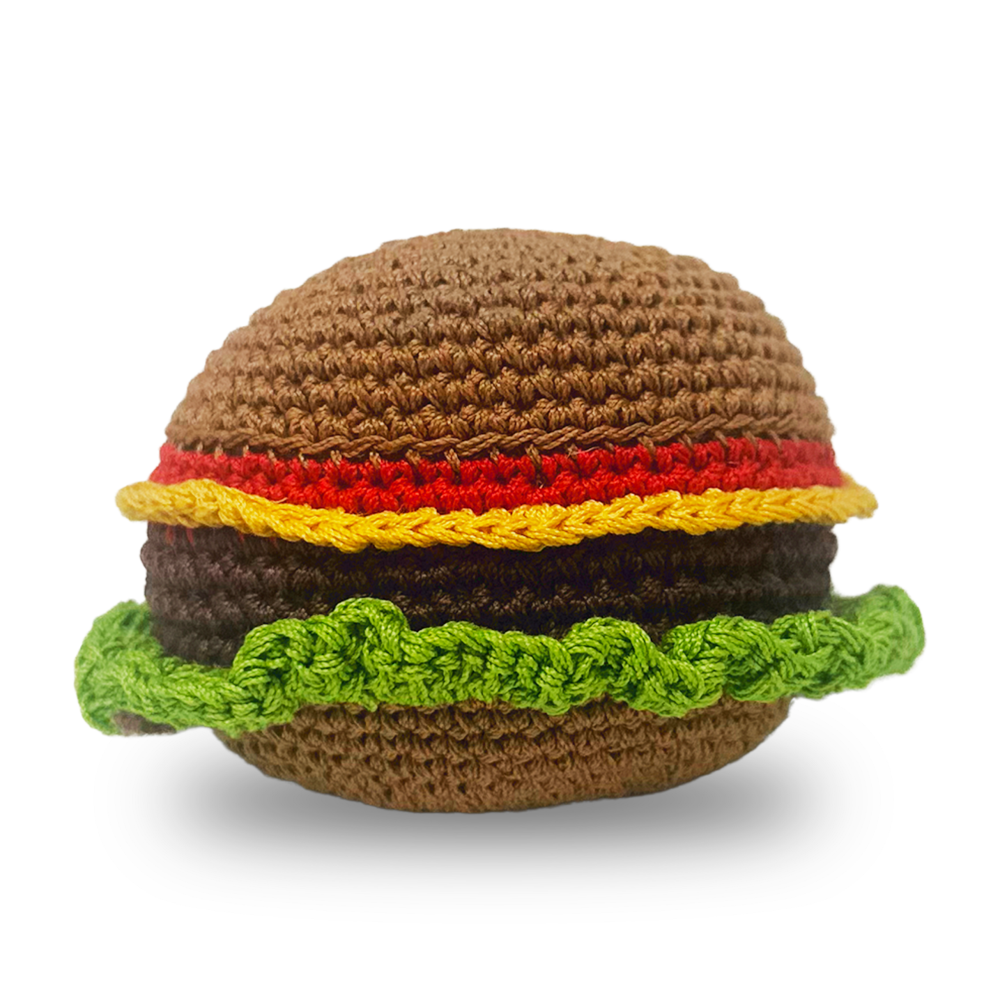 Dogo Pet - Crochet Toy - Burger Image