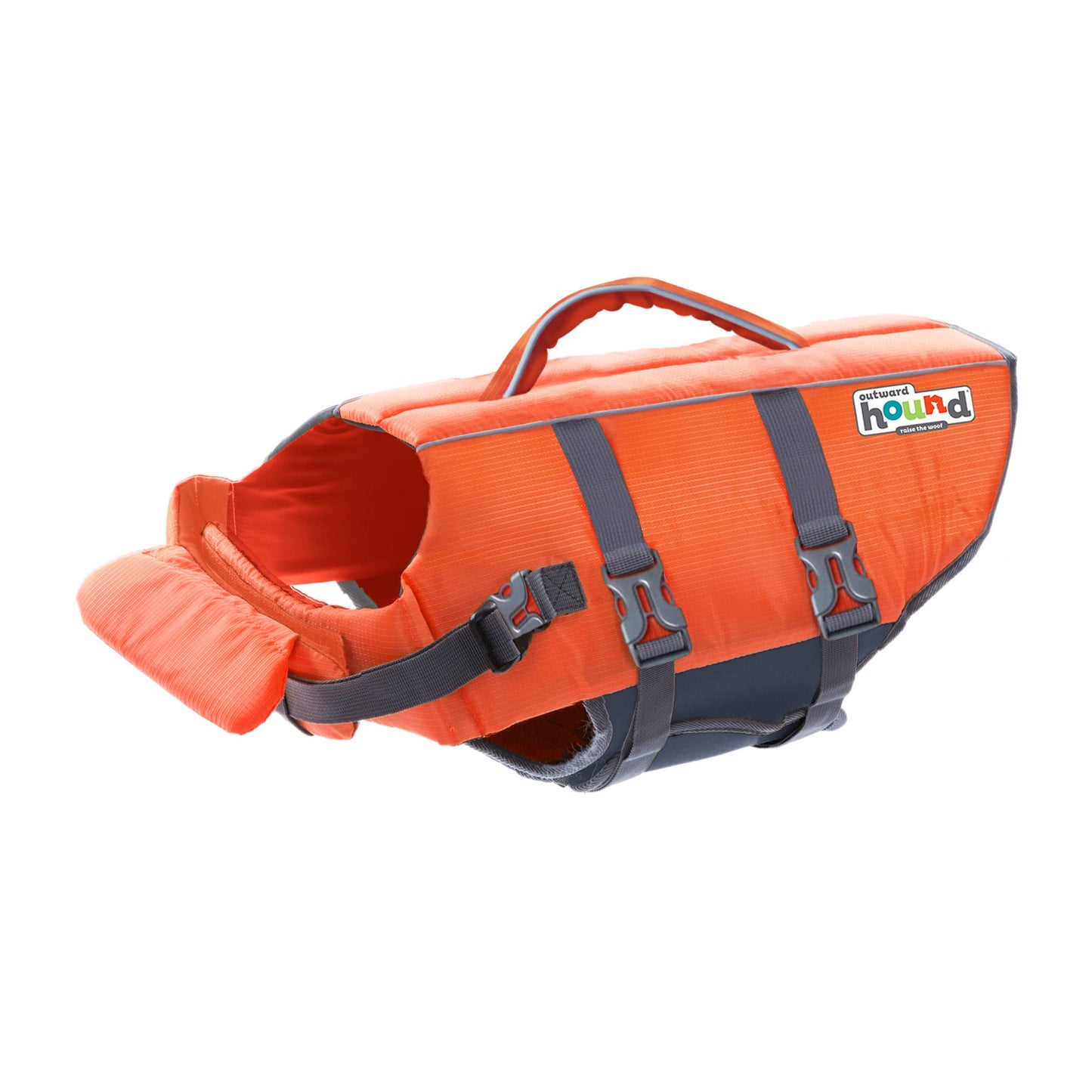 Outward Hound Granby Splash Dog Life Jacket Orange XS Image