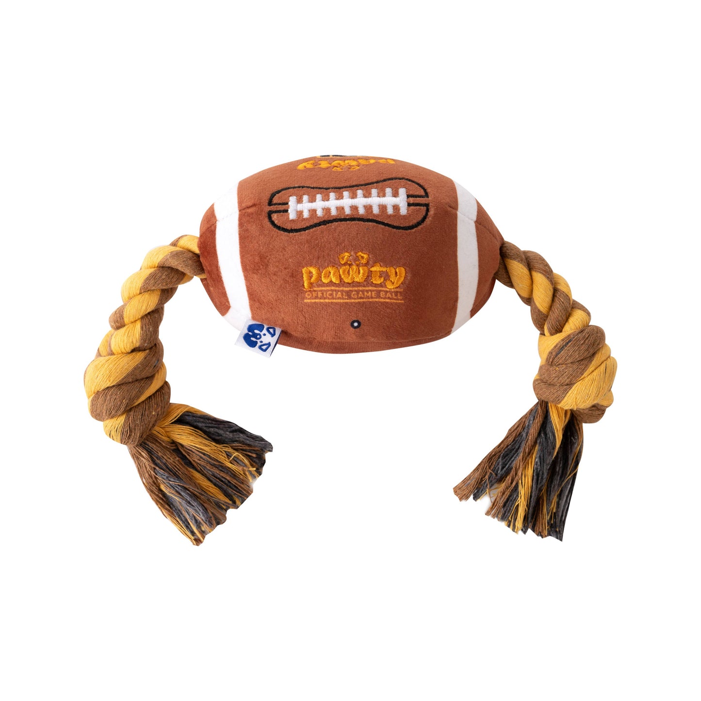 PAWTY Dog Toys - PAWTY FOOTBALL Image