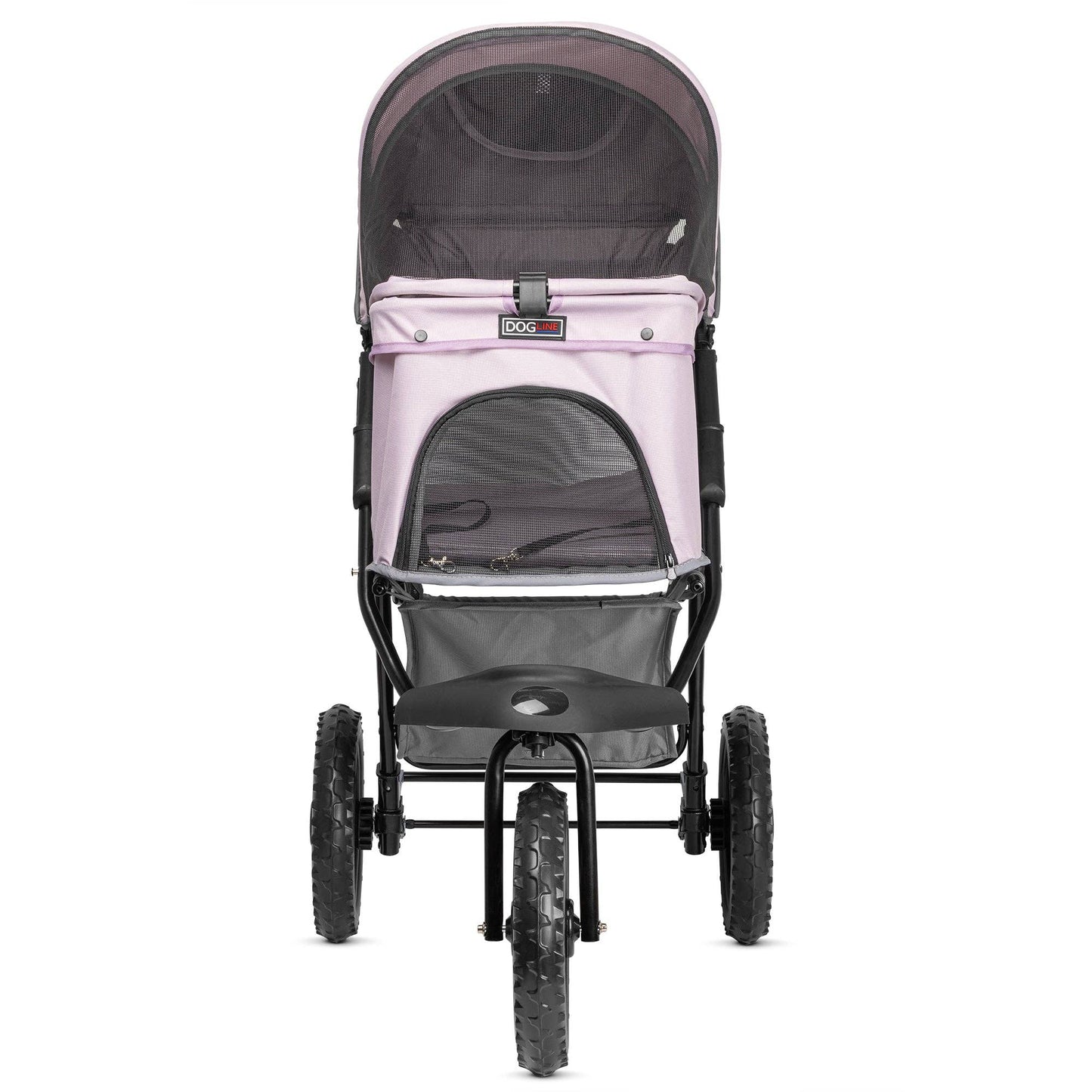 Dogline - TrailRunner Pet Stroller with 12" Mixed Terrain Rubber Tires Image