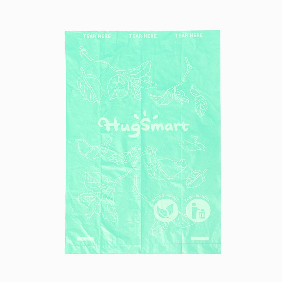Hugsmart Products Inc - HugSmart Pet - Poop Bag | Mint Poop Bags 8pack Image