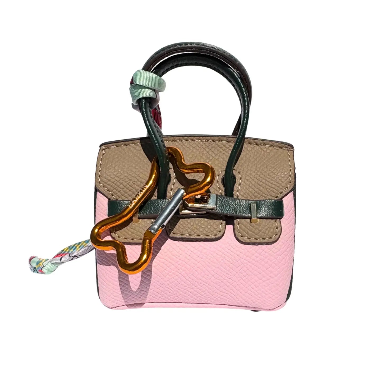 Puppy Barkin - Barkin Dog Waste Bag Dispenser #3 Pink/Brown Image