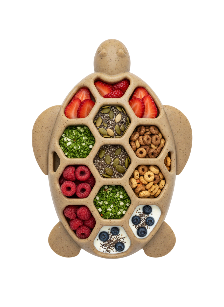 SodaPup Dog Toys - Turtle Durable Nylon Chew and Enrichment Toy Image