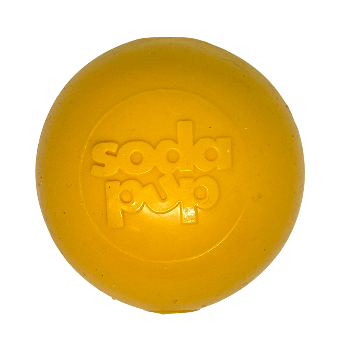 SodaPup Dog Toys - Squeak Ball Ultra Durable PUP-X Squeaking, Chewing, Floating & Retrieving Ball Image