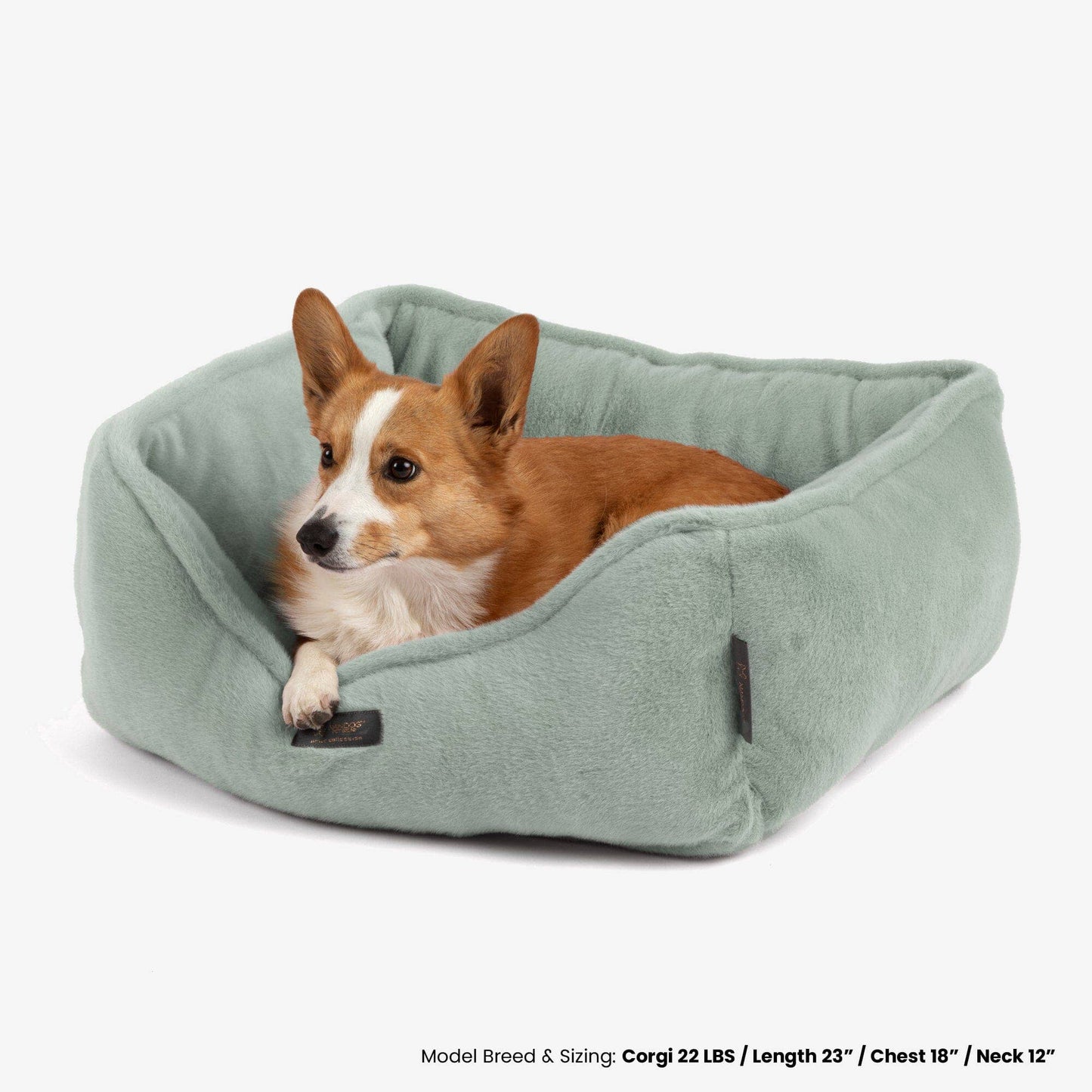 Nandog Dream ONE Cloud Reversible Dog & Cat Bed, Paris Green