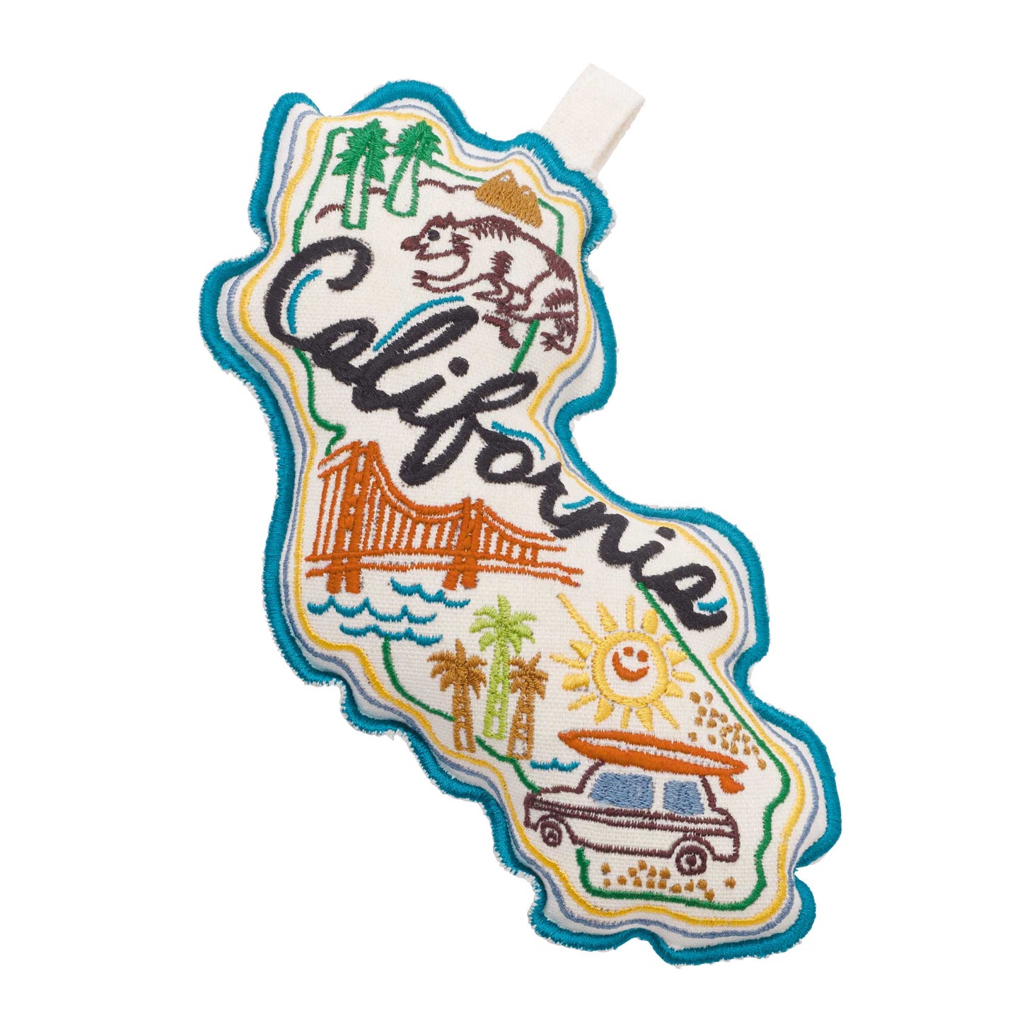 Speckle and Spot by Ore’ Originals - Wish You Were Here Dog Toy | California Image