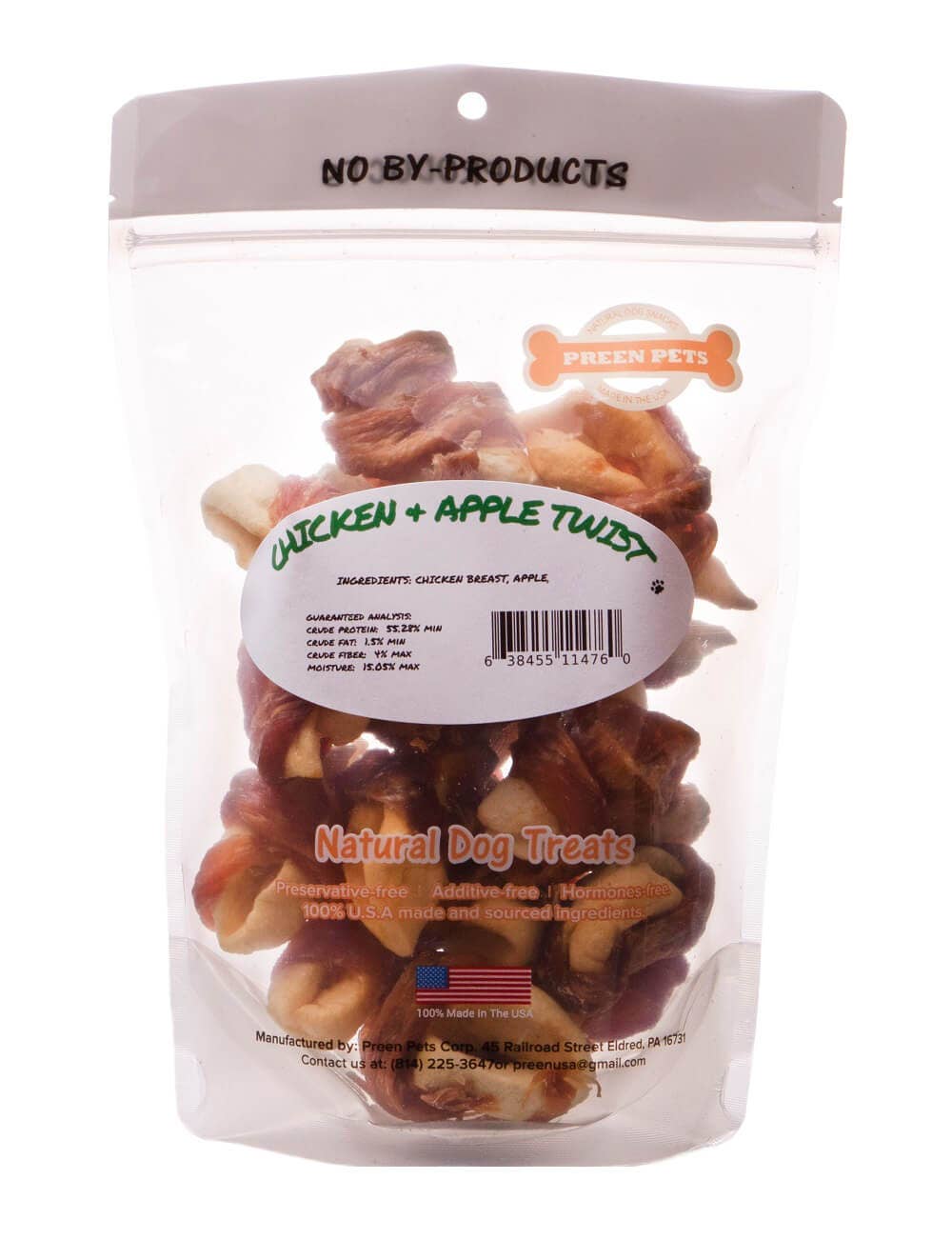 Preen Pets - Chicken & Apple Twists Image