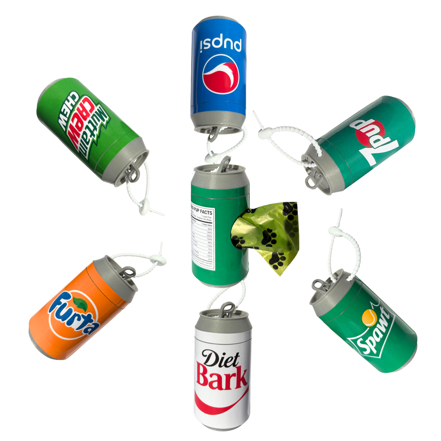 Puppy Barkin - Sustainable Dog Waste Bag Dispenser Image