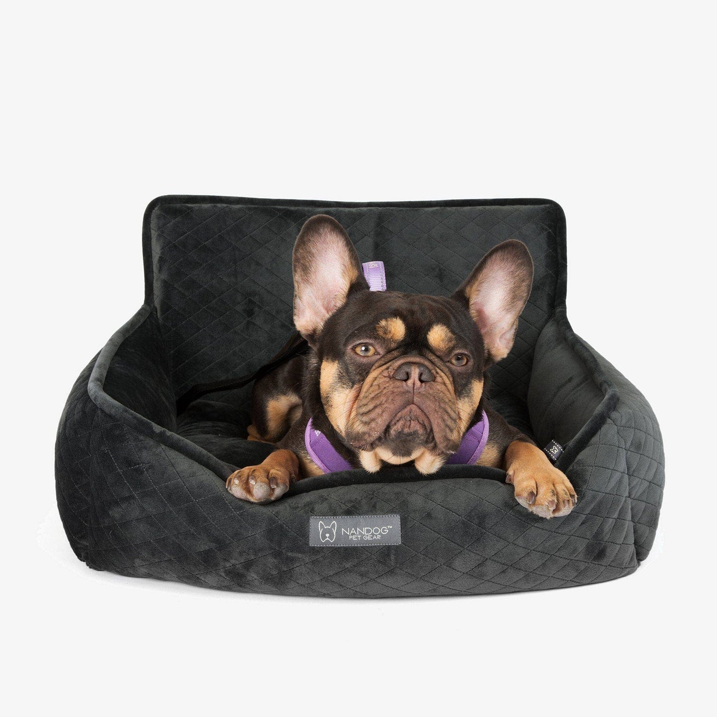 Nandog Pet Gear - The Car Seat Gray M Image