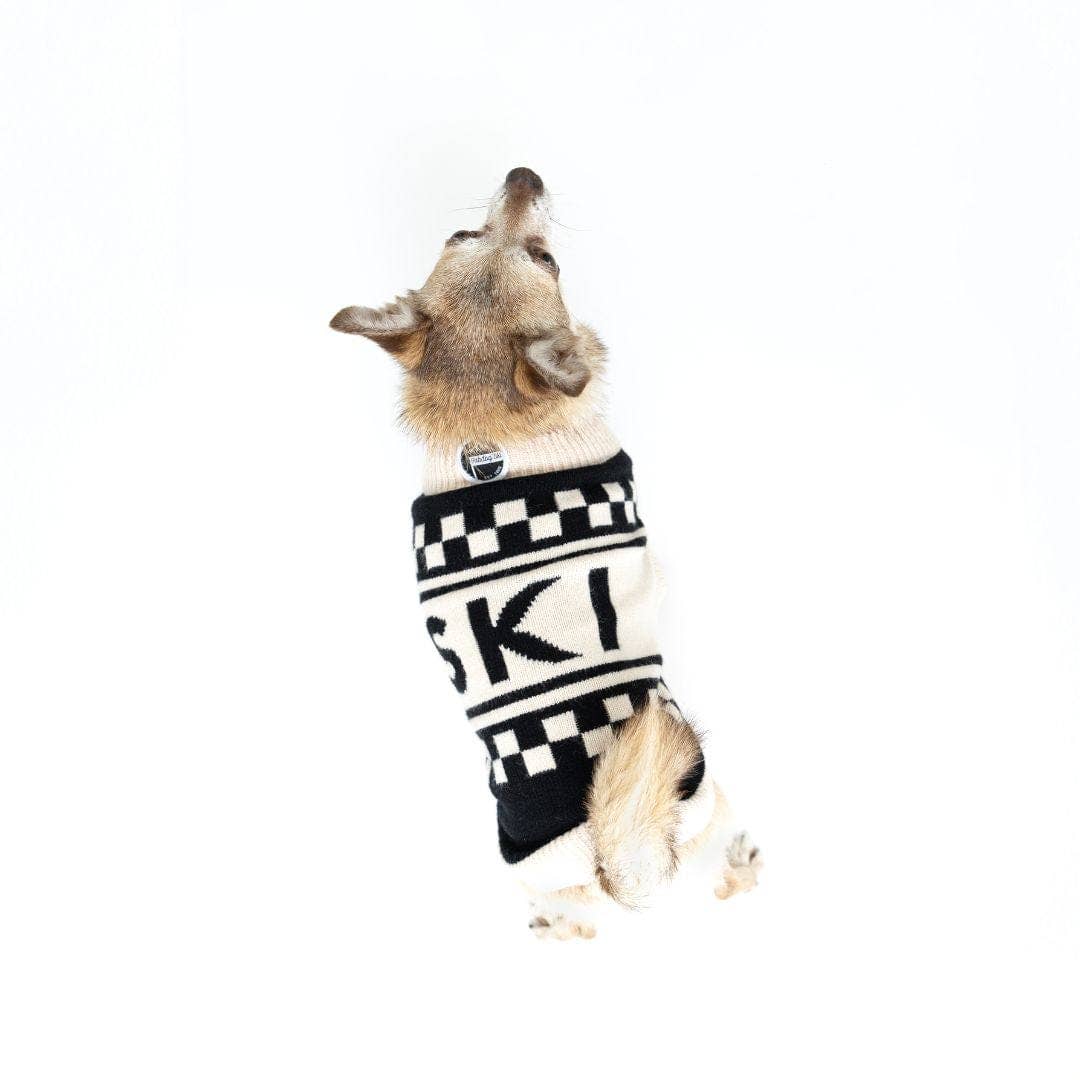 fabdog - Fab Ski Mini Check Sweater Image