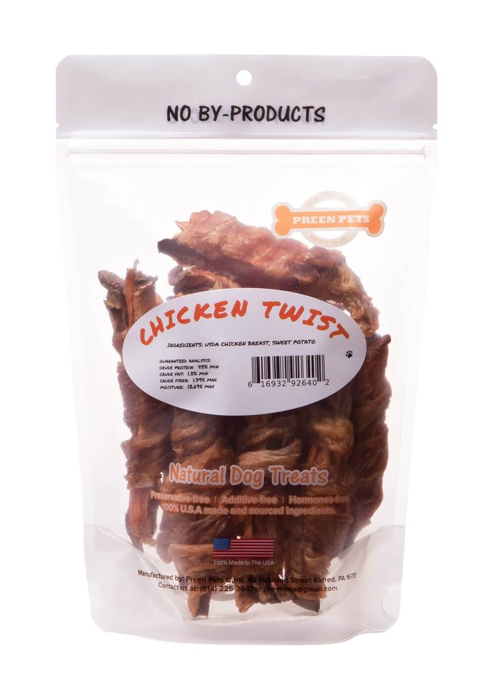Preen Pets - Chicken Sweet Potato Twists Image