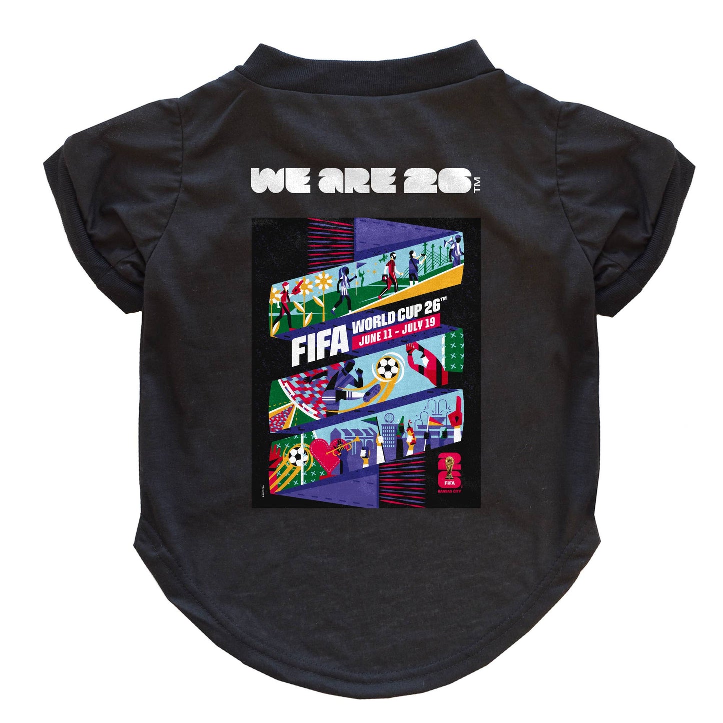 Little Earth Productions - 2026 FIFA World Cup Host City Pet T-Shirt Image