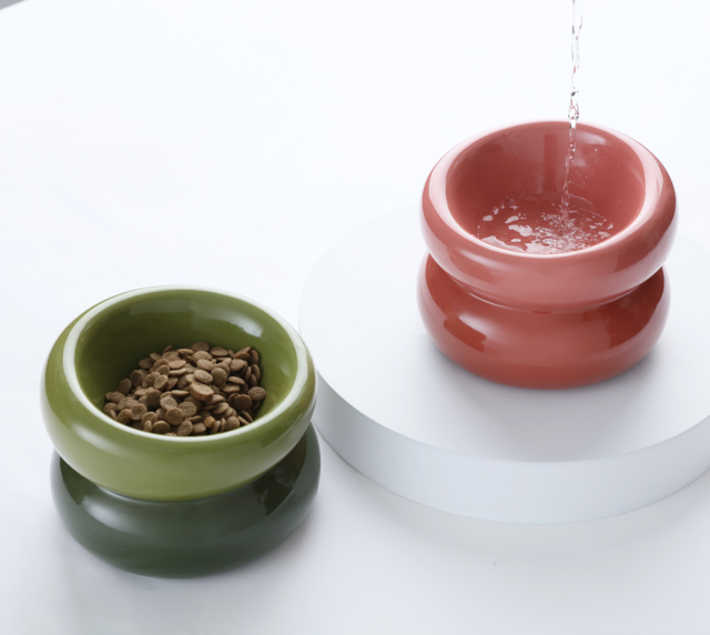 PEHOM - Soufflé Pet Bowl - Purple Image