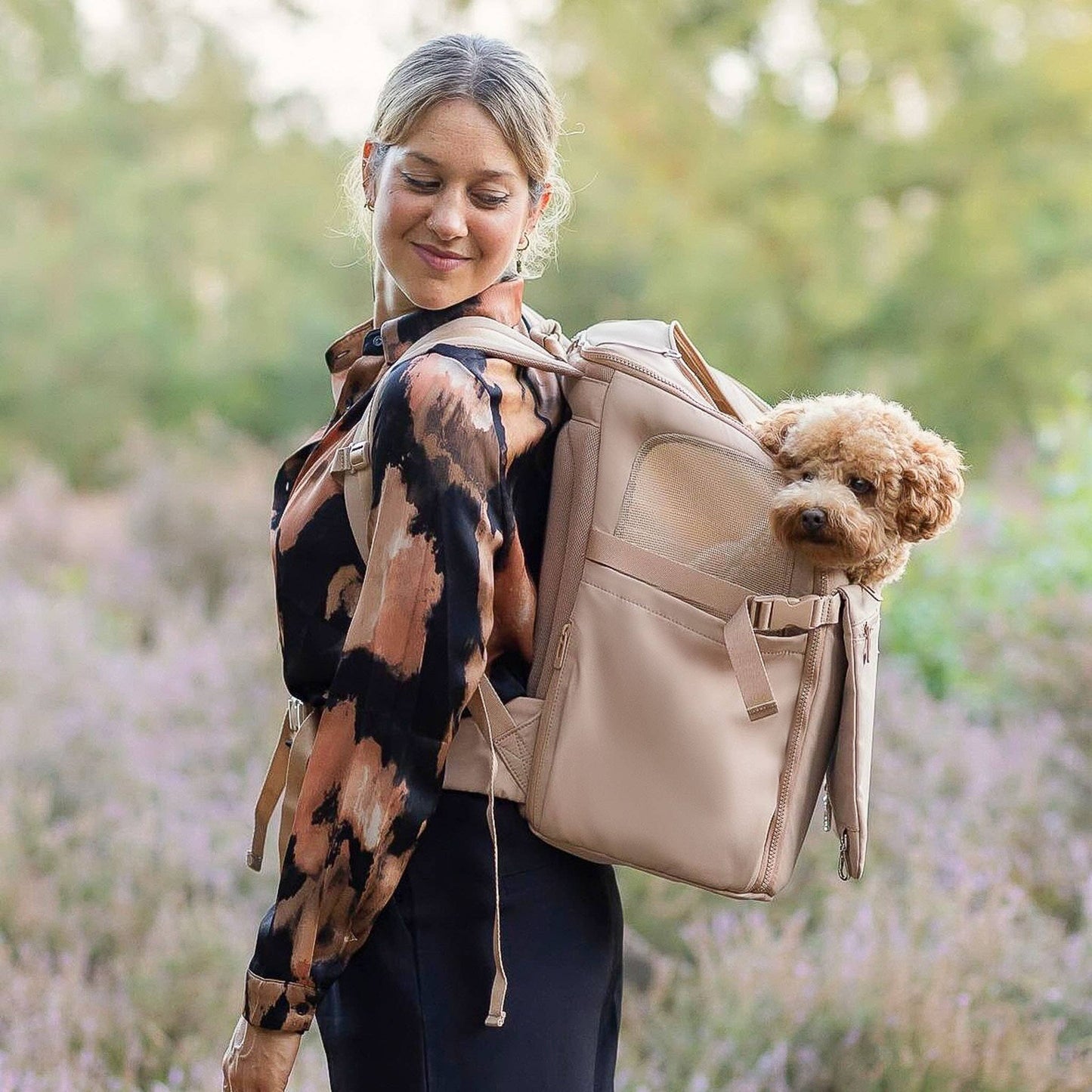 Pups & Bubs - Traveler Pet Carrier Backpack | Dog Carrier | Cat Carrier Image
