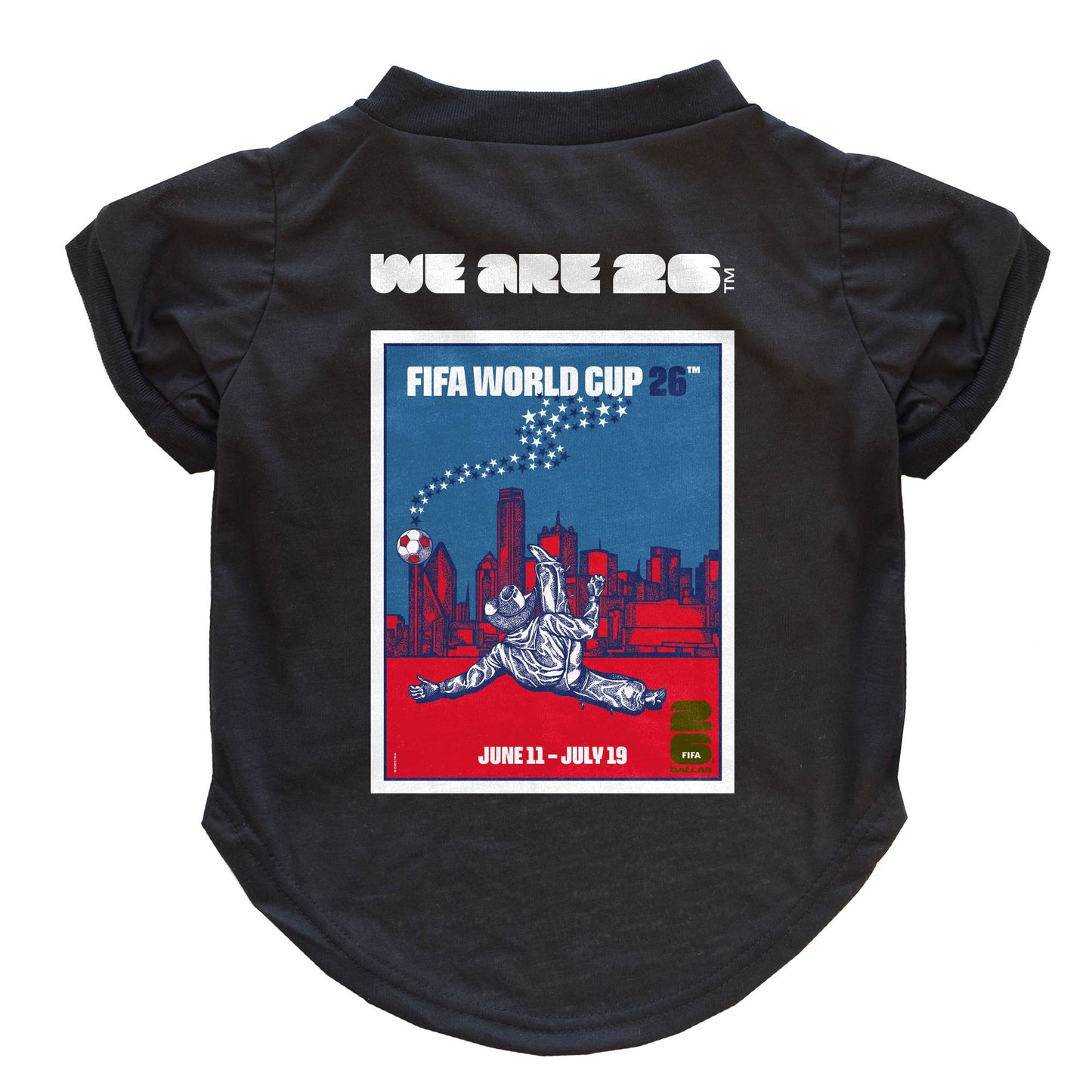 Little Earth Productions - 2026 FIFA World Cup Host City Pet T-Shirt Image