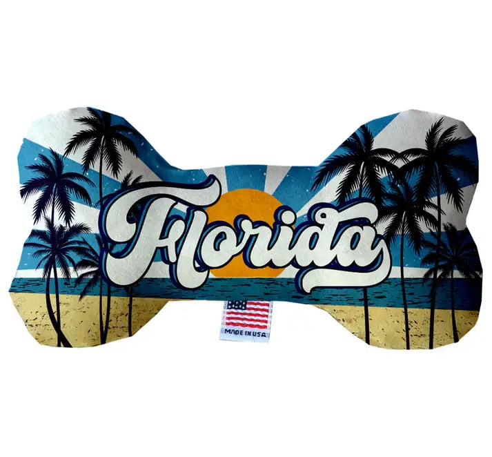 Florida Coast Bone Dog Toy Image