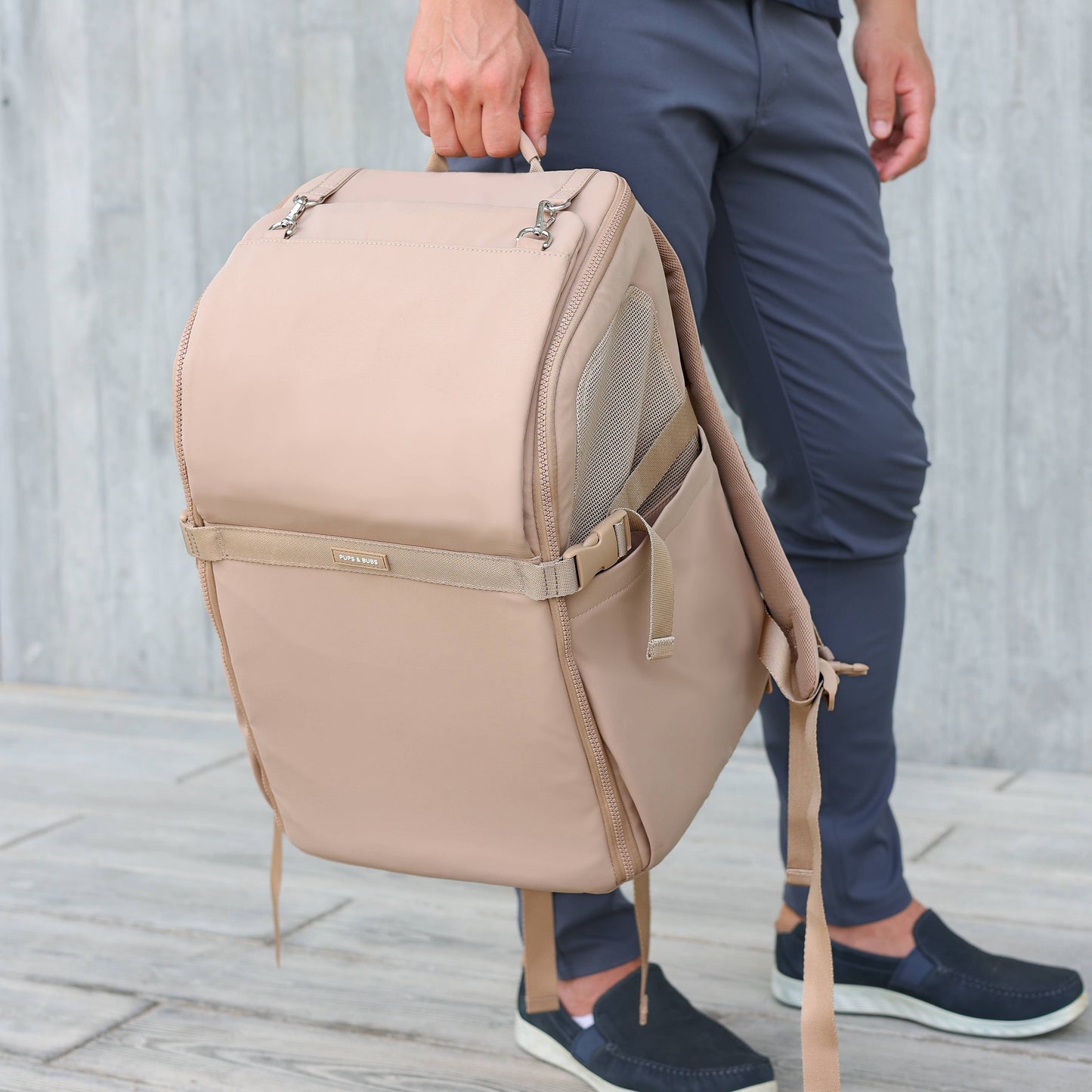 Pups & Bubs - Traveler Pet Carrier Backpack | Dog Carrier | Cat Carrier Image