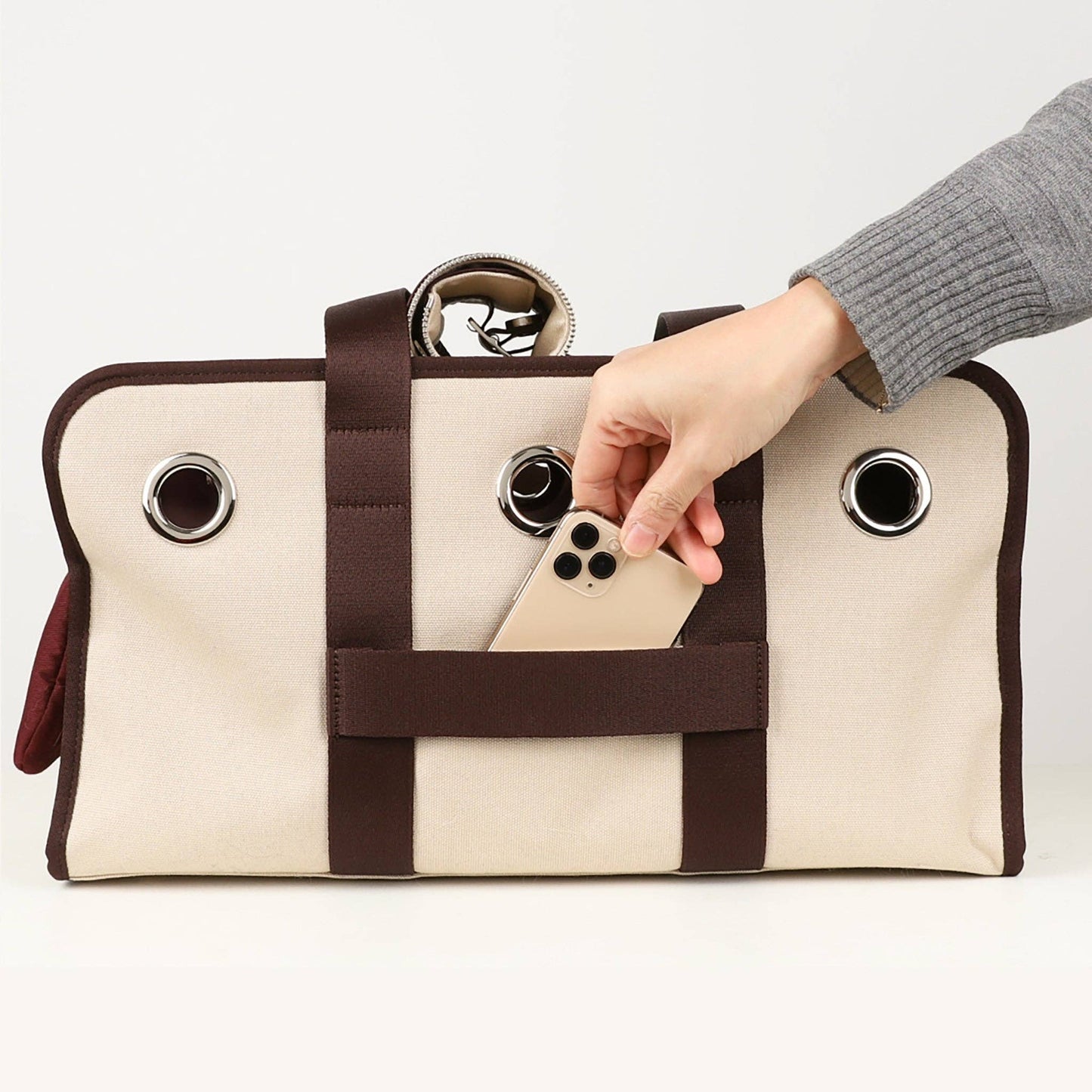 Hozi - Hozi Canvas Carrier - Beige Image