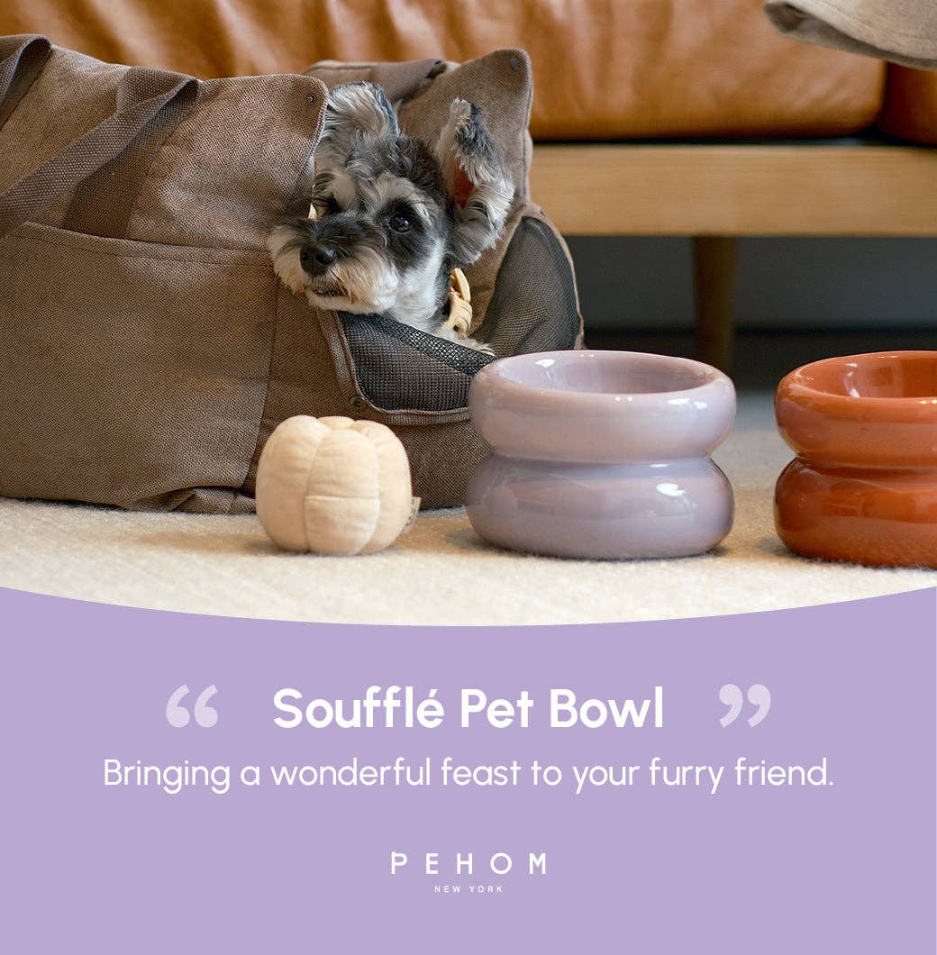 PEHOM - Soufflé Pet Bowl - Purple Image