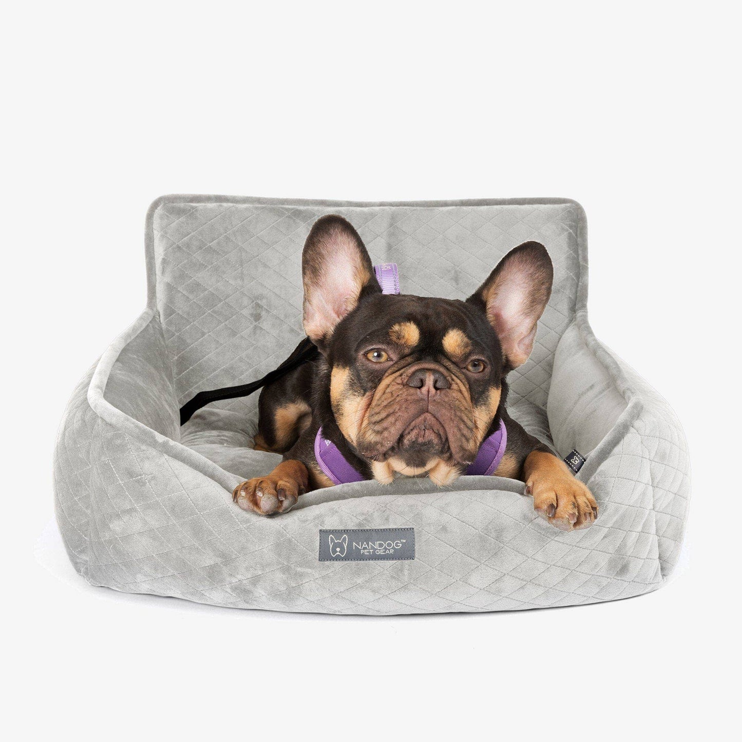 Nandog Pet Gear - The Car Seat Gray M Image