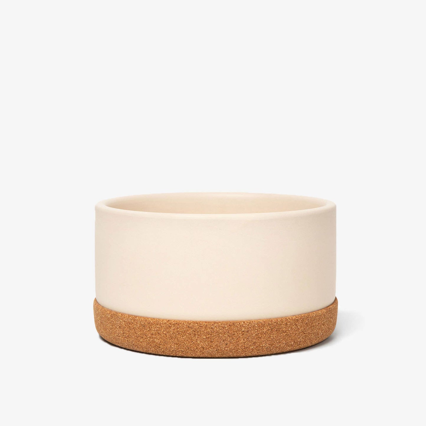 Waggo - Corky Ceramic 4 Cup Dog Bowl Buttercream Image