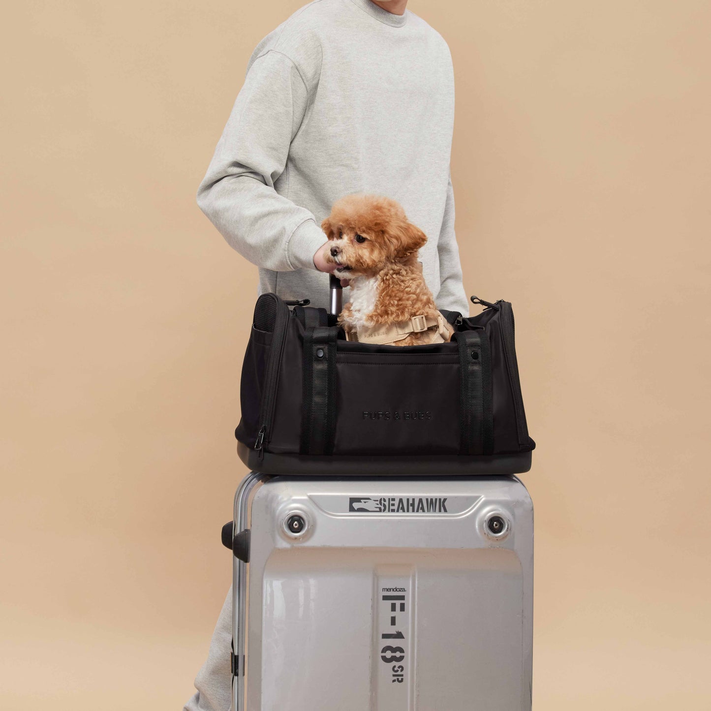 Pups & Bubs - Onboard Travel Pet Carrier (Airline Compliant) Image