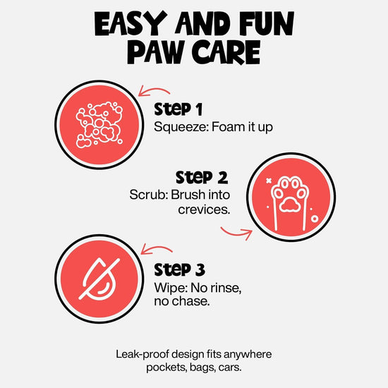 Roofus - Roofus - Foaming Paw Cleanser - Unscented - 1 Pack Image