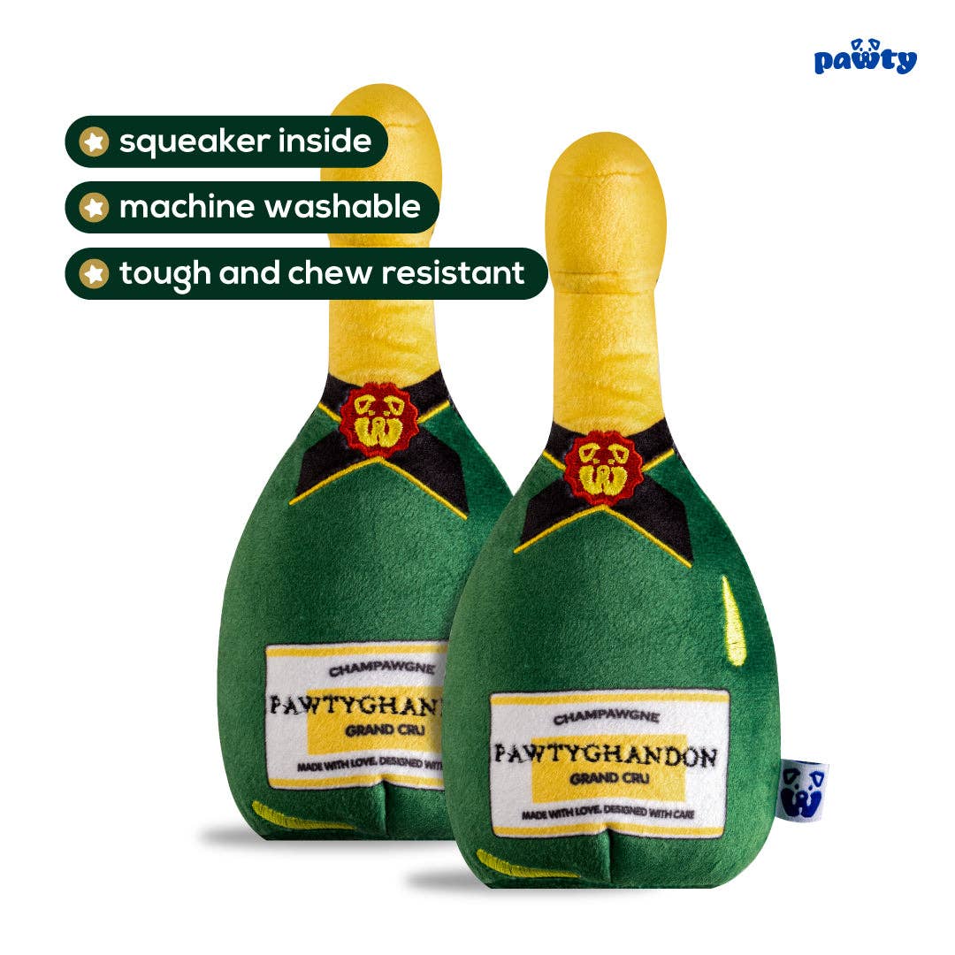 PAWTY Dog Toys - Champagne Image