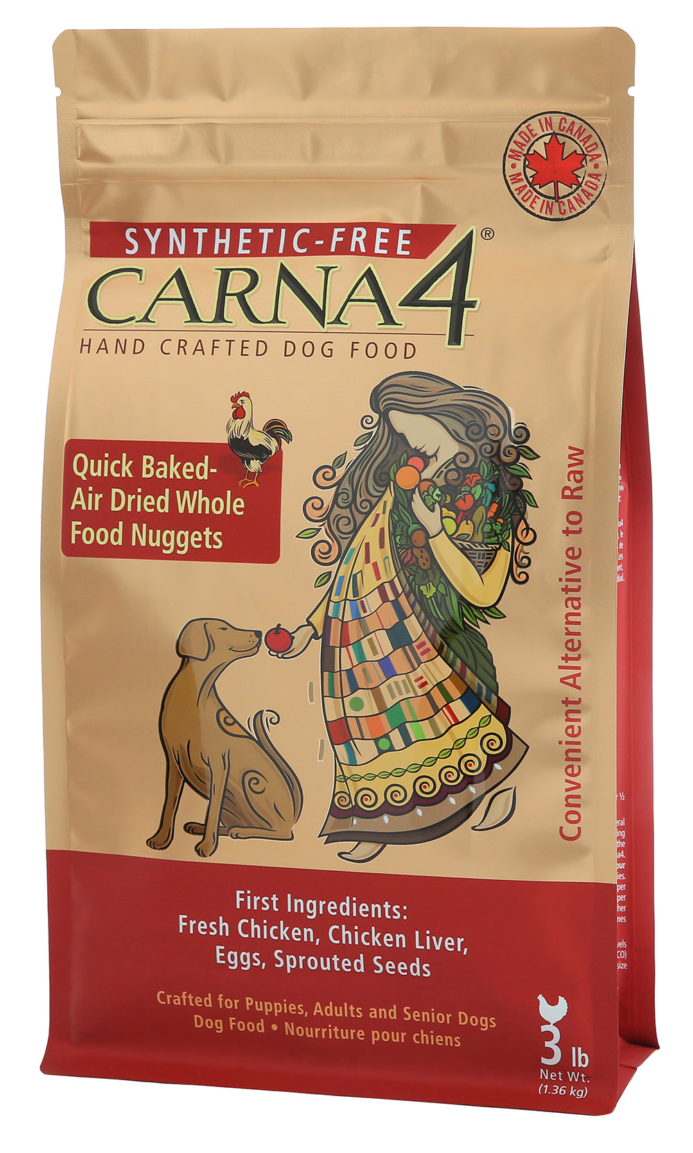 CARNA4 Handcrafted Dog Food Chicken Image