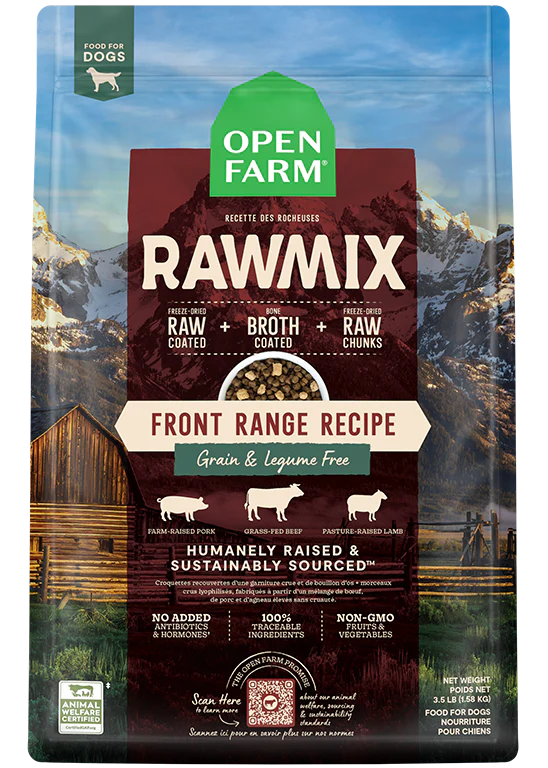 Open Farm Front Range Grain-Free RawMix for Dogs 3.5 LB Image