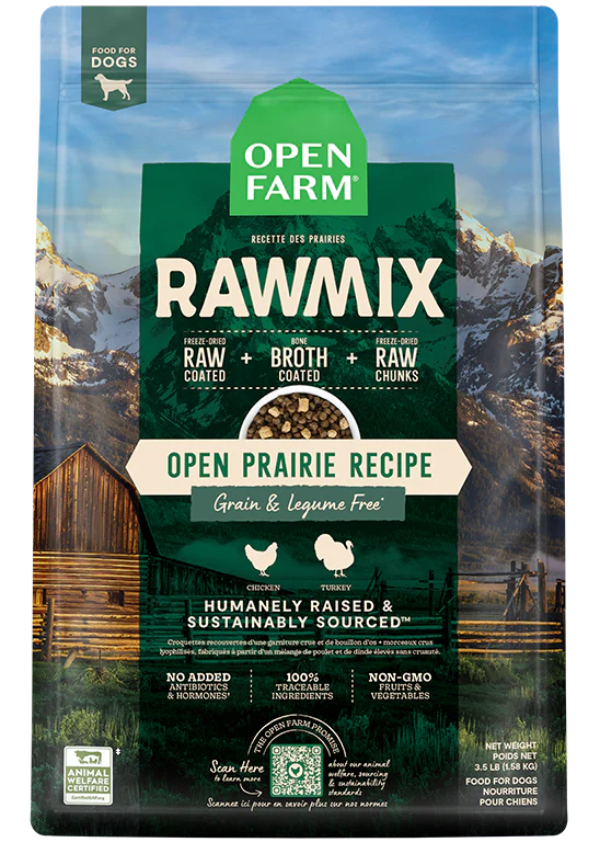 Open Farm Open Prairie Grain-Free RawMix for Dogs 3.5 LB Image