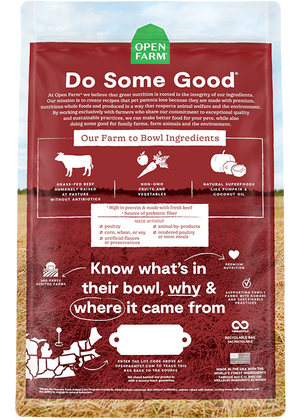 Open Farm Grass-Fed Beef Grain-Free Dry Dog Food  Image