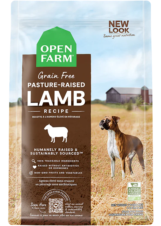 Open Farm Pasture-Raised Lamb Grain-Free Dry Dog Food 4 LB Image
